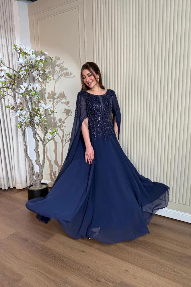 Royal Dress with a Ball Gown Design