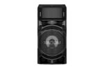 LG XBOOM RN5 ، مكبر صوت 2 بوصة × 2 ، مكبر صوت 8 بوصات ، تعزيز جهير فائق ، انفجار جهير ، ستروب بارتي ، تطبيق DJ ولوحة DJ ، تحكم صوتي ونجم كاريوكي ، إدخال جيتار