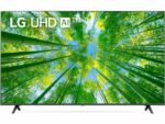 LG UHD 4K TV 55" UQ8000 Series, Cinema Screen Design 4K Active HDR WebOS Smart AI ThinQ, 55UQ80006LD