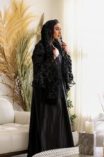 عباية تفته بأكمام فرنسي