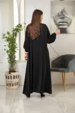 ⁦عباية نسائية ساده⁩ - الصورة ⁦3⁩
