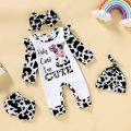 Newborn baby salopettes with printed graphics - Image 2