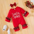 Newborn baby salopettes with printed graphics - Image 3
