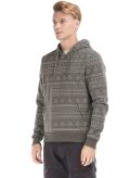 Hoodie with a gray hoodie pattern - Image 3