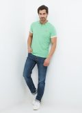 Light Green Polo Dome T-Shirt - Image 3