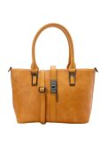 Faux leather handbag