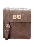 Faux leather crossbody bag
